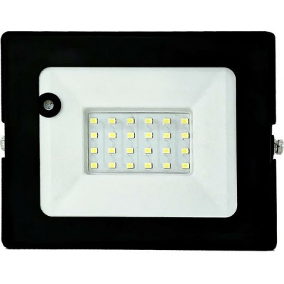 Прожектор LED  30W, 6500K, IP65, SMD, 2400Лм, с датчиком движения, GLANZEN [FAD-0012-30-SL]
