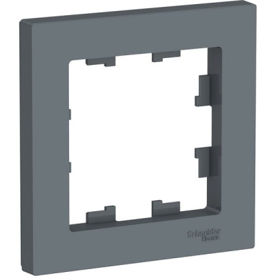 Рамка 1п, IP20, Schneider Electric ATLASDESIGN [ATN000701] грифель