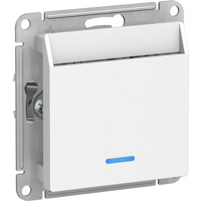Выключатель с/у карточный, механизм, Schneider Electric ATLASDESIGN [ATN000167] белый