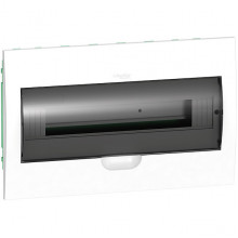 Бокс ЩРВ-П 18м встраиваемый пластик, IP40, дверь прозрачная, Schneider Electric Easy9 [EZ9E118S2FRU]