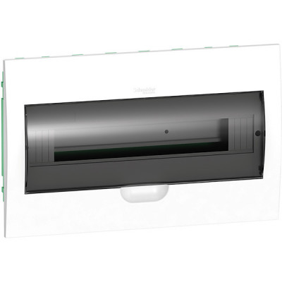 Бокс ЩРВ-П 18м встраиваемый пластик, IP40, дверь прозрачная, Schneider Electric Easy9 [EZ9E118S2FRU]