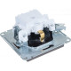 Розетка с/у 2P+E 16A, IP20, Schneider Electric ATLASDESIGN [ATN000643] мокко
