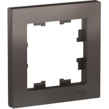 Рамка 1п, IP20, Schneider Electric ATLASDESIGN [ATN000601] мокко