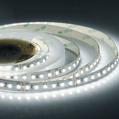 Лента LED 24В IP20 SMD2835 120/м, б/хол, 16Вт/м, 1500Лм/м, 5м/ц.1м, Apeyron [00-343]