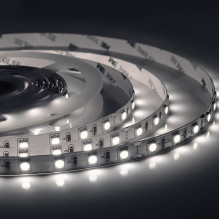Лента LED 24В IP20 SMD5050  60/м, б/хол, 14.4Вт/м, 800Лм/м, 5м/ц.1м, Apeyron [00-340]