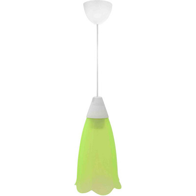 Светильник подвесной 1*E27*15W, пластик, d140*220, планка, 