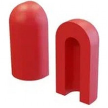 Заглушка для гибкого неона 12В 6*12, ELF [Cap-pvcNL6-in-1cm-R] красный