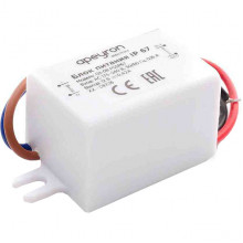 Блок питания 12V   5W, IP67, пластик влагозащищенный, Apeyron [03-08]