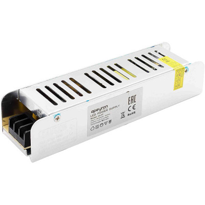 Блок питания 12V  60W, IP20, металл решетка узкий, Apeyron [03-47]