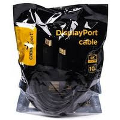 Кабель DisplayPort (M)-DisplayPort (M) 10.0м, v1.2, экран, черный, Cablexpert [CC-DP2-10M]