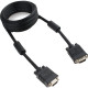 Кабель VGA 15M/15M  3,0м Premium тройной экран, феррит.кольца, черный Cablexpert [CC-PPVGA-10-B]