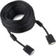 Кабель VGA 15M/15M 20,0м Premium тройной экран, феррит.кольца, черный Cablexpert [CC-PPVGA-20M-B]