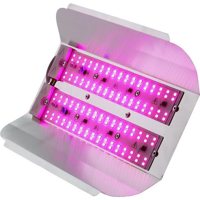 Прожектор LED ФИТО  60W, 62*176*242, IP65, 378,8 µМоль/м2/с, GLANZEN [RPD-0001-60-grow]