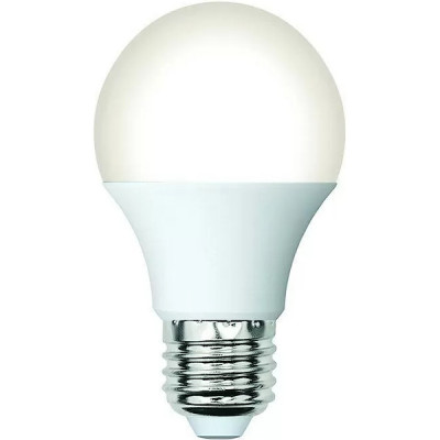 Лампа LED E27/A60 груша,  9W, 4000K, 800Лм, VOLPE [LED-A60-9W/4000K/E27/FR/SLS]
