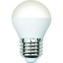 Лампа LED E27/G45 шар,  6W, 4000K, 600Лм, VOLPE [LED-G45-6W/4000K/E27/FR/SLS]