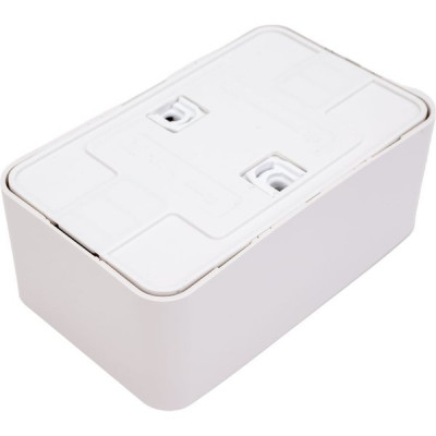 Розетка о/у 2x2P+E 16А, со шторками, изол.пл., Schneider Electric Blanca [BLNRA011211] белый [8]
