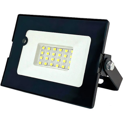 Прожектор LED  20W, 6500K, IP65, SMD, 1600Лм, с датчиком движения, GLANZEN [FAD-0011-20-SL]