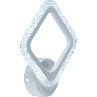 Бра LED 16W, 4000-6500K, 235*260, планка, Росток [LI8899/1B WTL] белый 