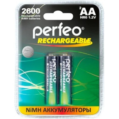 Аккумулятор Perfeo AA 2600 [BL2/24]