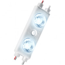 Модуль LED 2xSMD2835 линза 170°, 12В, 0.93W, 140Лм, 11000-12000K, 48.5*17.7*9.5мм, через 250мм, ELF