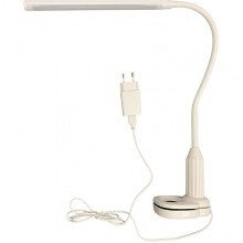 Светильник настольный LED  7W, на струбцине, 4500K, сенсор/диммер, Uniel [TLD-572 White] белый