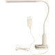 Светильник настольный LED  7W, на струбцине, 4500K, сенсор/диммер, Uniel [TLD-572 White] белый