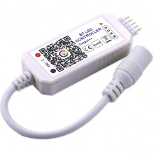Контроллер ленты LED RGBW  5-28В, 5*4А, Bluetooth 4.2, ОГОНЕК [OG-LDL31]