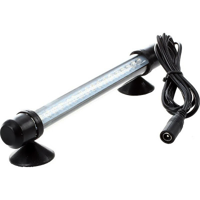 Светильник аквариумный LED 1.8W, 18LED, 3200К, 990Лм, IP68, 180mm, + адаптер, ОГОНЕК [OG-LDP01]
