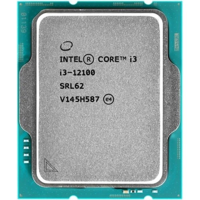 Процессор Intel Core i3 12100, S1700, 3.3Mhz, 12Mb, OEM
