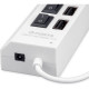 Концентратор USB 2.0 GEMBIRD UHB-243-ADW, 4 порта, 4хUSB 2.0, кабель USB 55см, с доп. питанием