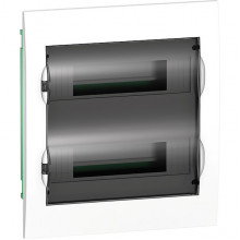 Бокс ЩРВ-П 24м встраиваемый пластик, IP40, дверь прозрачная, Schneider Electric Easy9 [EZ9E212S2FRU]