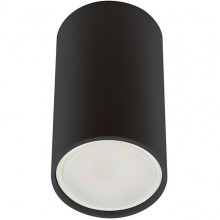 Светильник накладной 1xGU10 MAX35W, IP20, d55*55, Fametto [DLC-S607 GU10 BLACK] черный