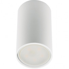 Светильник накладной 1xGU10 MAX35W, IP20, d55*55, Fametto [DLC-S607 GU10 WHITE] белый