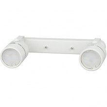 Светильник спотовый 2*GU10*35W, металл, d80*260, Fametto [DLC-S612 GU10x2 WHITE] белый