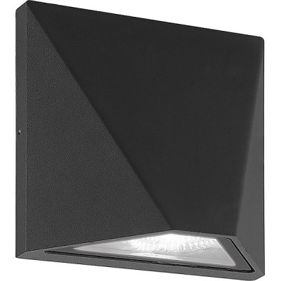Светильник фасадный LED  8W, 4000K, 600Лм, 120*120*70, IP65, Uniel [ULU-S50A-8W/4000K IP65 BLACK]