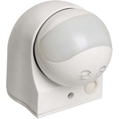 Датчик движения настенный 180гр, 1100Вт, 10-900с, 10м, IP44, IEK ДД-010 [LDD10-010-1100-001] белый
