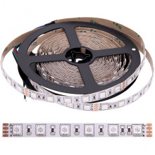 Лента LED 24В IP20 SMD5050  60/м, RGB, 14.4Вт/м, 3М, 5м/ц.1м, 3М скотч, SWG [009271]