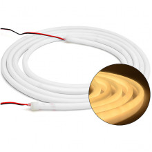 Лента LED 24В IP68 термо SMD2835 120/м, б/теп, 14.4Вт/м, 3000K, 900Лм/м, 5м/ц.1м, Apeyron [00-323]