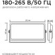 Прожектор LED  30W, 4000K, IP65, SMD, 4000Лм, трансформер, 212*107*27мм, Apeyron [05-42] черный