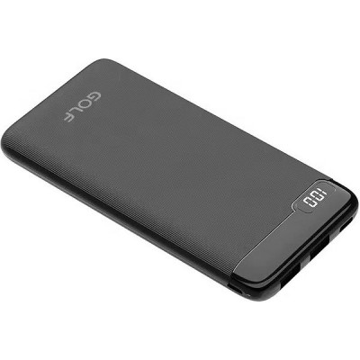 Внешняя батарея Perfeo GOLF LCD21 (10000 mah/LED дисплей/In Micro usb,Type-C/Out Type-C,USB1А,2.1A)
