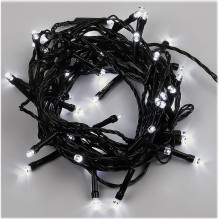 Гирлянда Нить  5м зел., 50LED, БЕЛЫЙ, Uniel [ULD-S0500-050/DGA WHITE IP20]