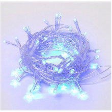 Гирлянда Нить  5м прозр., 50LED, контр., СИНИЙ, Uniel [ULD-S0500-050/DTA BLUE IP20]