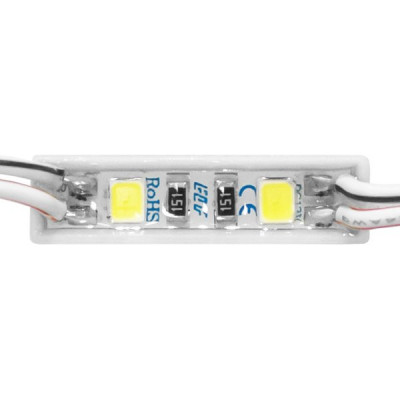 Модуль LED 2xSMD2835 120°, 12В, 0.26W, 18Лм, 6500-7000K, ELF Ultra II [ELF-Ultra II 2835 W]