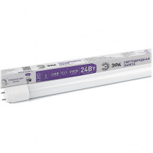 Лампа LED G13/T8 трубка, 24W, 1500мм, 6500K, 2400Лм, ЭРА [LED T8-24W-865-G13-1500mm NTB] непов. цок.