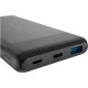Внешняя батарея CANYON CNE-CPB1009B, батарея 10000 мАч, черная, 2xUSB 