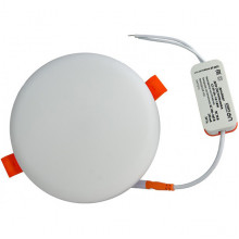 Светильник встраиваемый круг, 18W, 4000K, 1700Лм, D120*40, IP40, LightON [LT-TP-DL-10-18W-4000K]