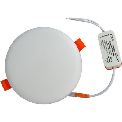 Светильник встраиваемый круг, 18W, 4000K, 1700Лм, D120*40, IP40, LightON [LT-TP-DL-10-18W-4000K]