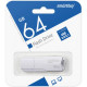Накопитель USB Flash 64Gb SmartBuy CLUE White, USB3.1