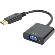 Переходник DisplayPort-VGA 20M/15F, Cablexpert [A-DPM-VGAF-02]