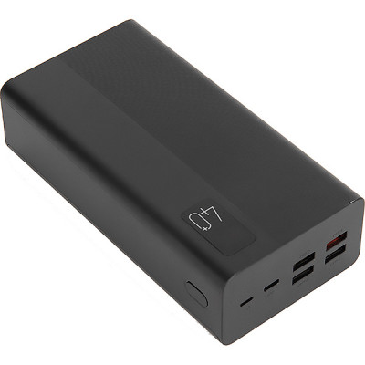 Внешняя батарея Perfeo MOUNTAINS (40000 mah/LED дисплей/PD + QC 3.0/Type-C/4 USB/Выход: 3A)
